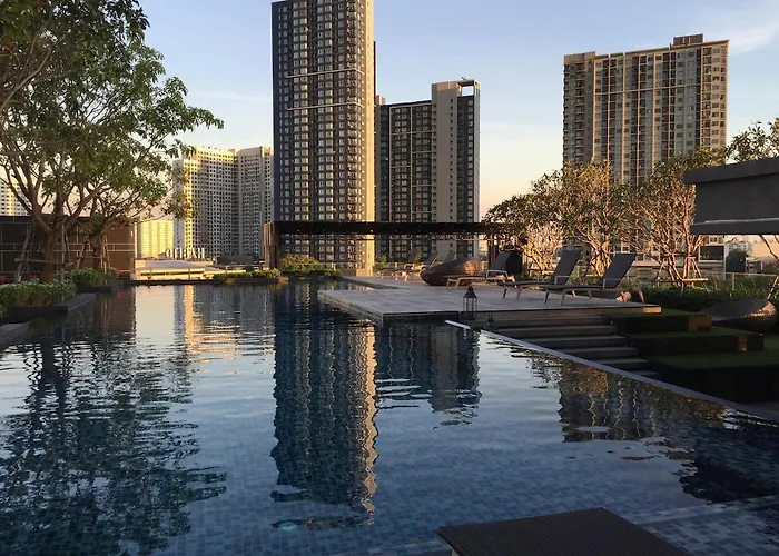 Modern 1br Near Bts On Nut With Pool, Gym & Habito Mall 公寓 *