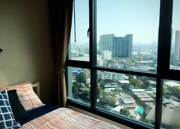 公寓 Modern 1br Near Bts On Nut With Pool, Gym & Habito Mall 曼谷